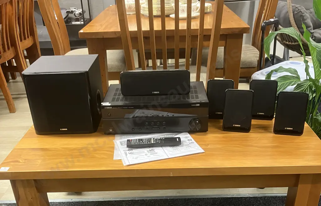 Yamaha YHT-196 Home Theater - Manuals, Cables, Remote Control Image 1++