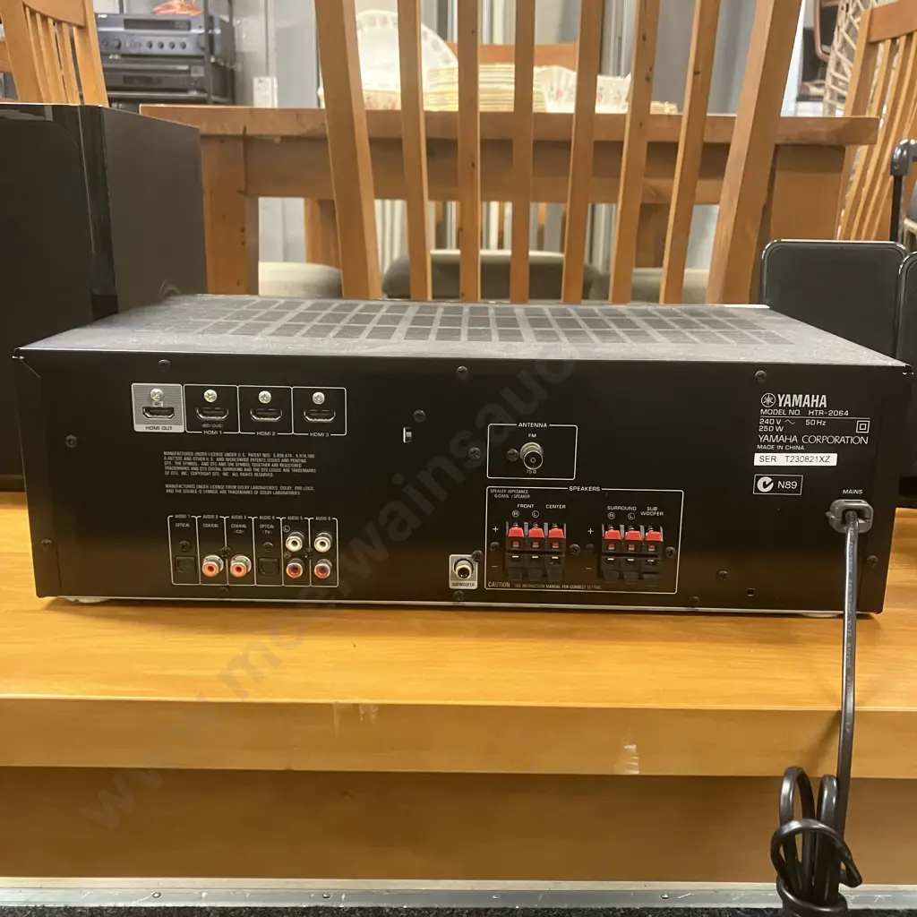Yamaha YHT-196 Home Theater - Manuals, Cables, Remote Control Image 1++