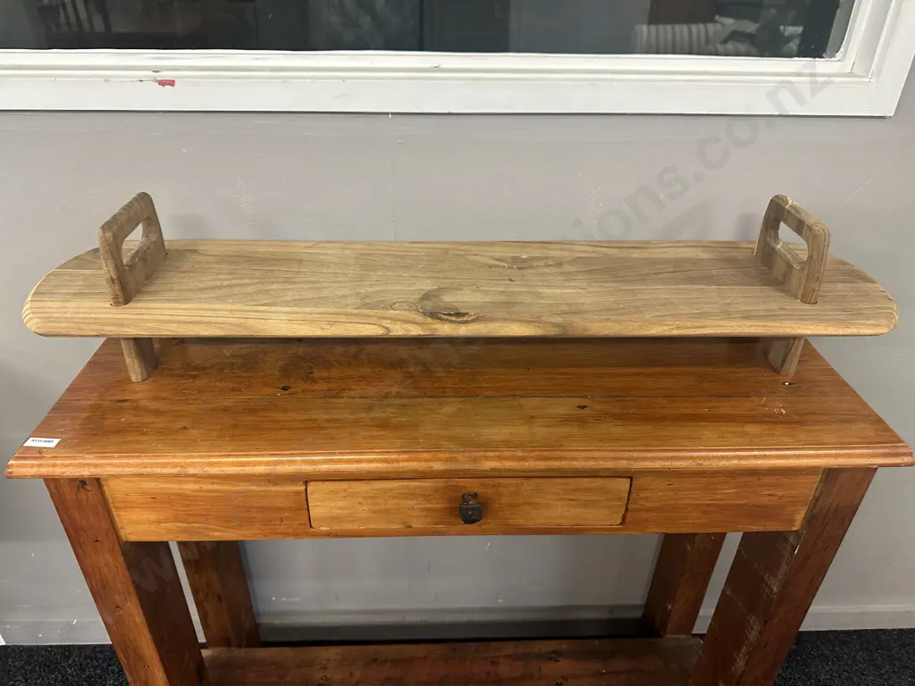 Wooden Handled Tapa's Serving Plank L95cm. Image 1++