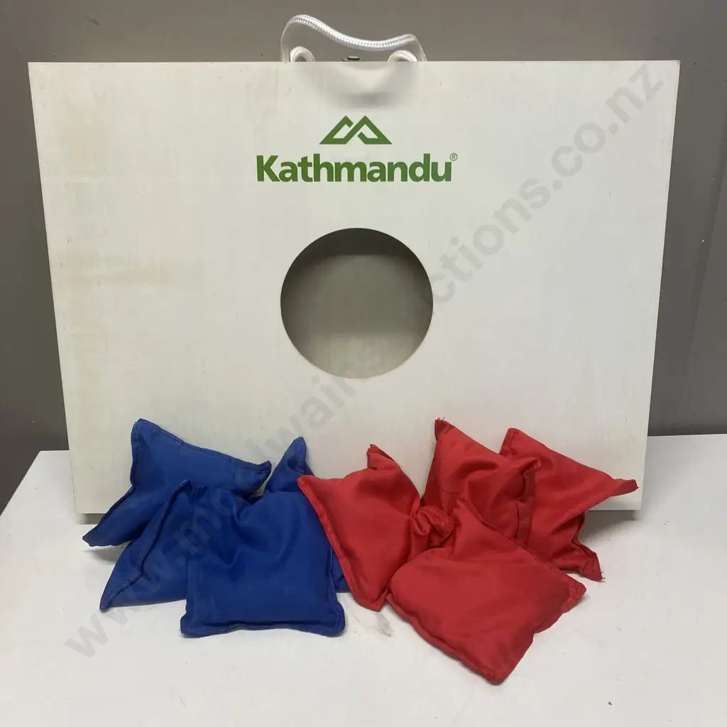 Kathmandu Cornhole Bean Bag Game In 45 x 60cm Carry Case Image 1++