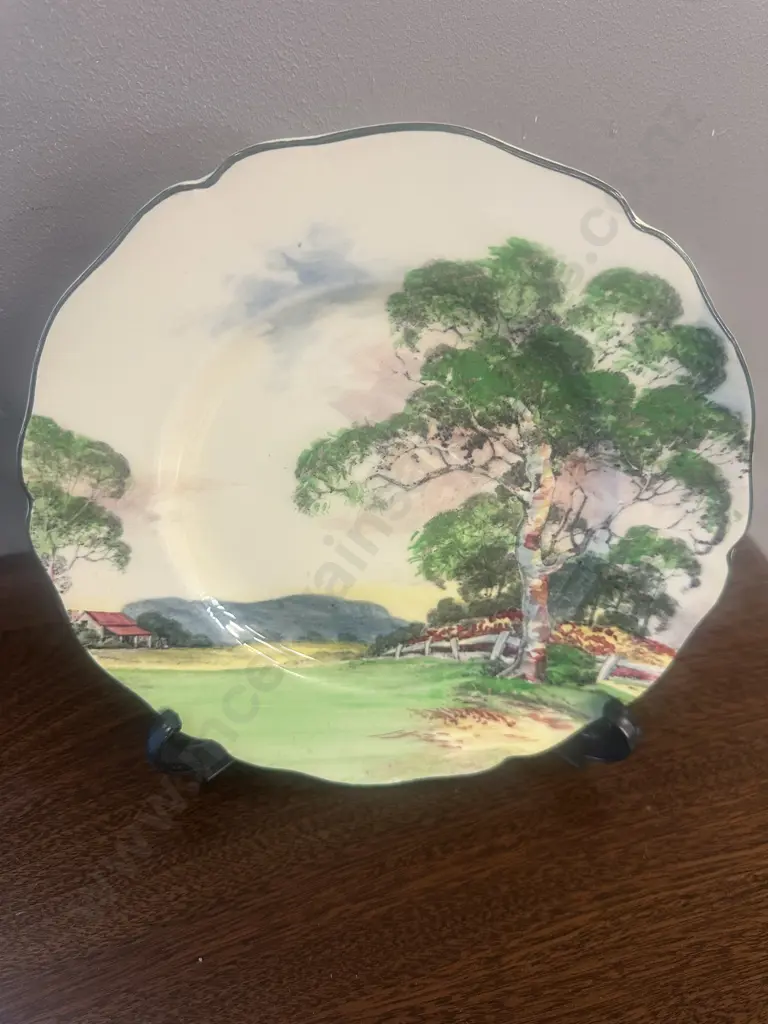 Royal Doulton Series Ware Plate Gum Trees #D5506 Image 1++