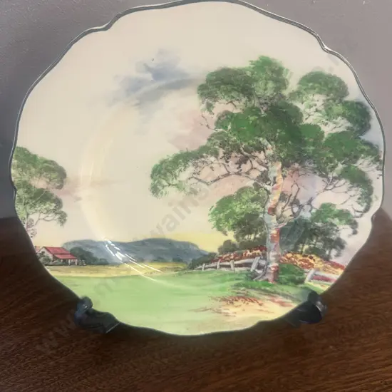 Royal Doulton Series Ware Plate Gum Trees #D5506