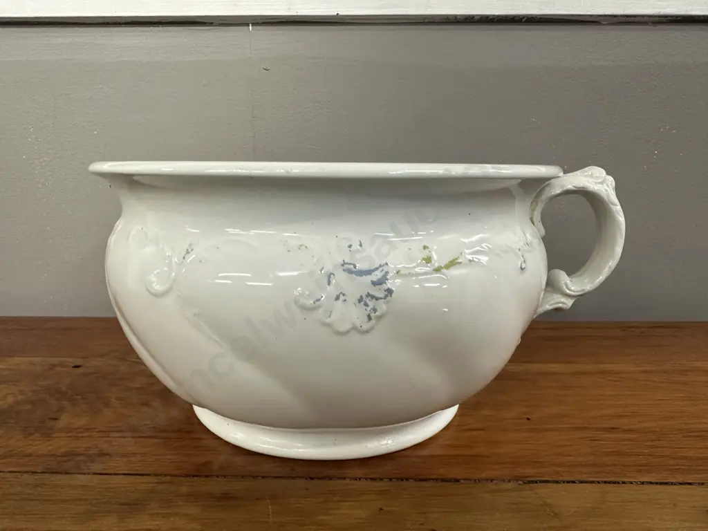 Antique W Adams & Sons Chamber Pot  Image 1++
