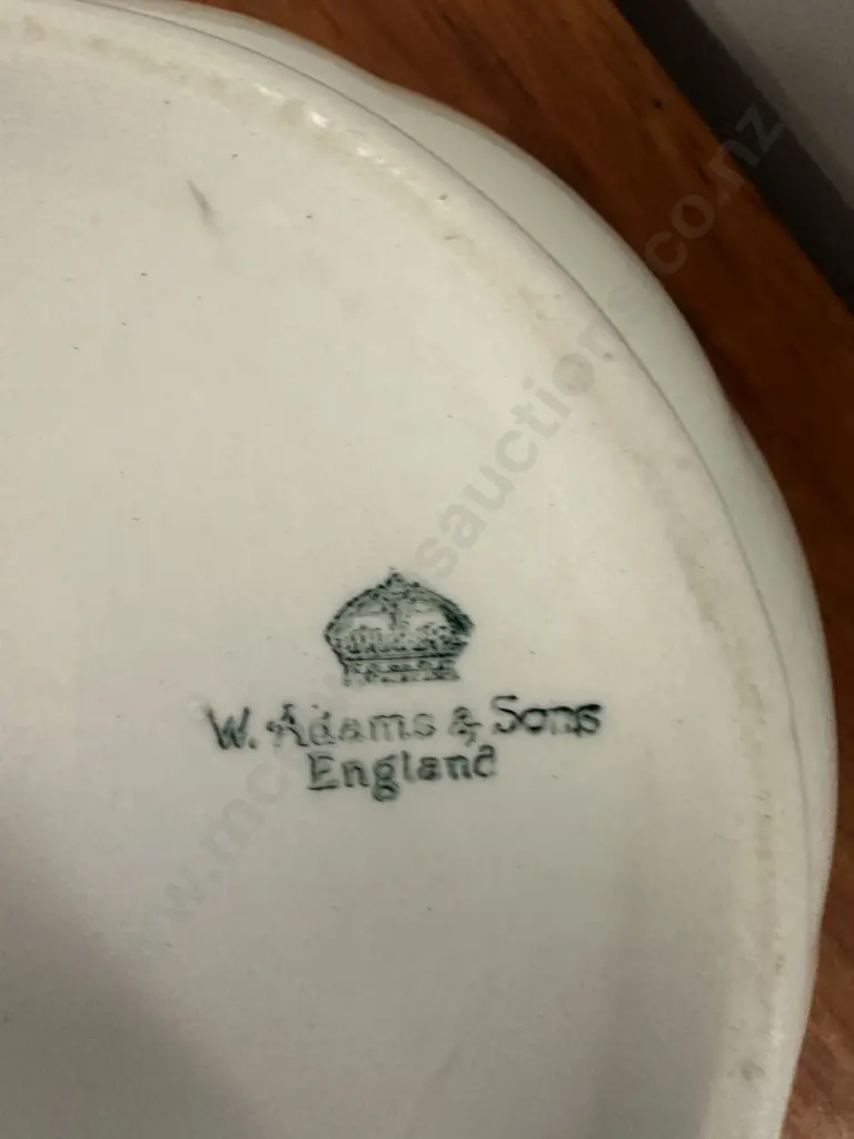 Antique W Adams & Sons Chamber Pot  Image 1++