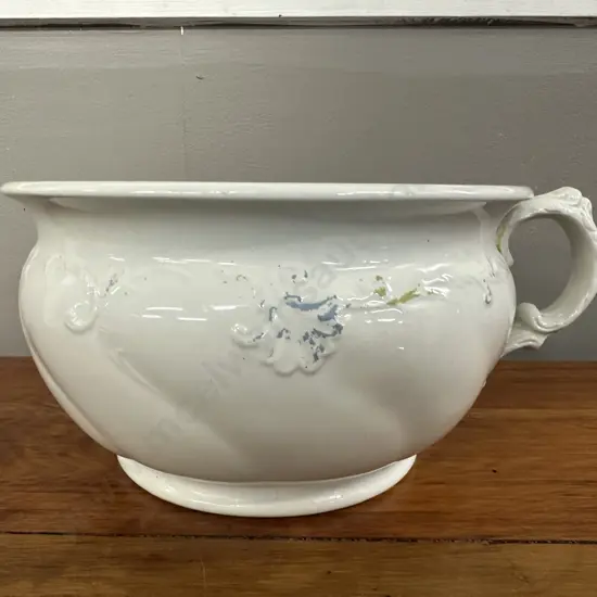 Antique W Adams & Sons Chamber Pot 