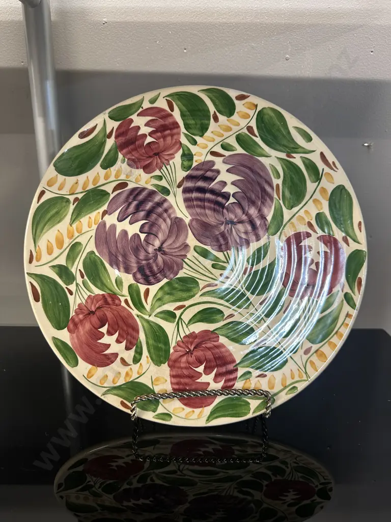Wade English Charger 'Harvest' Dia31cm. Image 1++