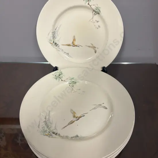 Vintage Royal Doulton 'The Coppice' Large Plates x10 #D5803 