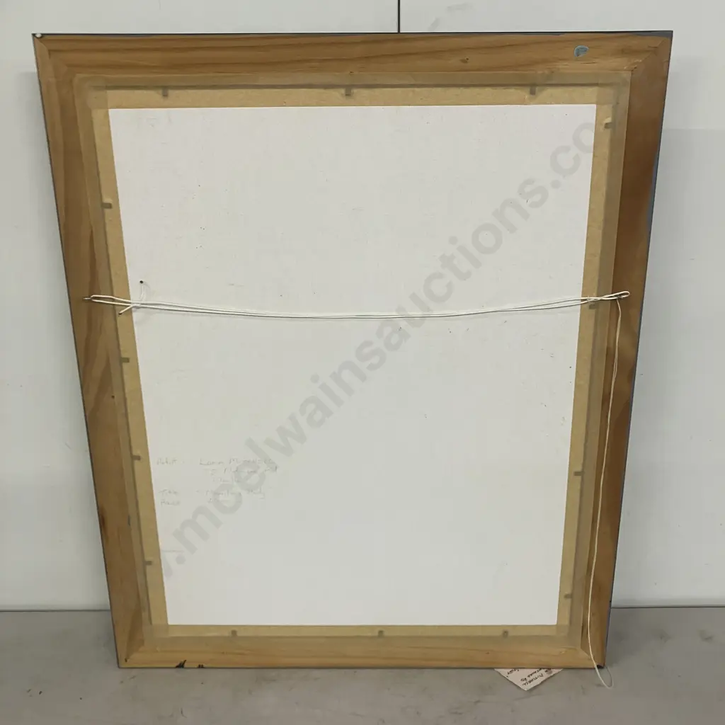 Loma Mitchell "Mountain Study" Photo Weaving Framed Artwork. 58 x 48cm Image 1++