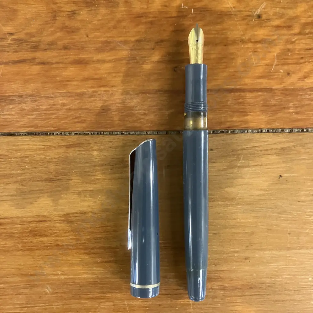 Vintage Osmiroid 75 (England) Fountain Pen & Assorted Staedtler (German) Mars-700 & Mars-Rasor Pens Etc Image 1++