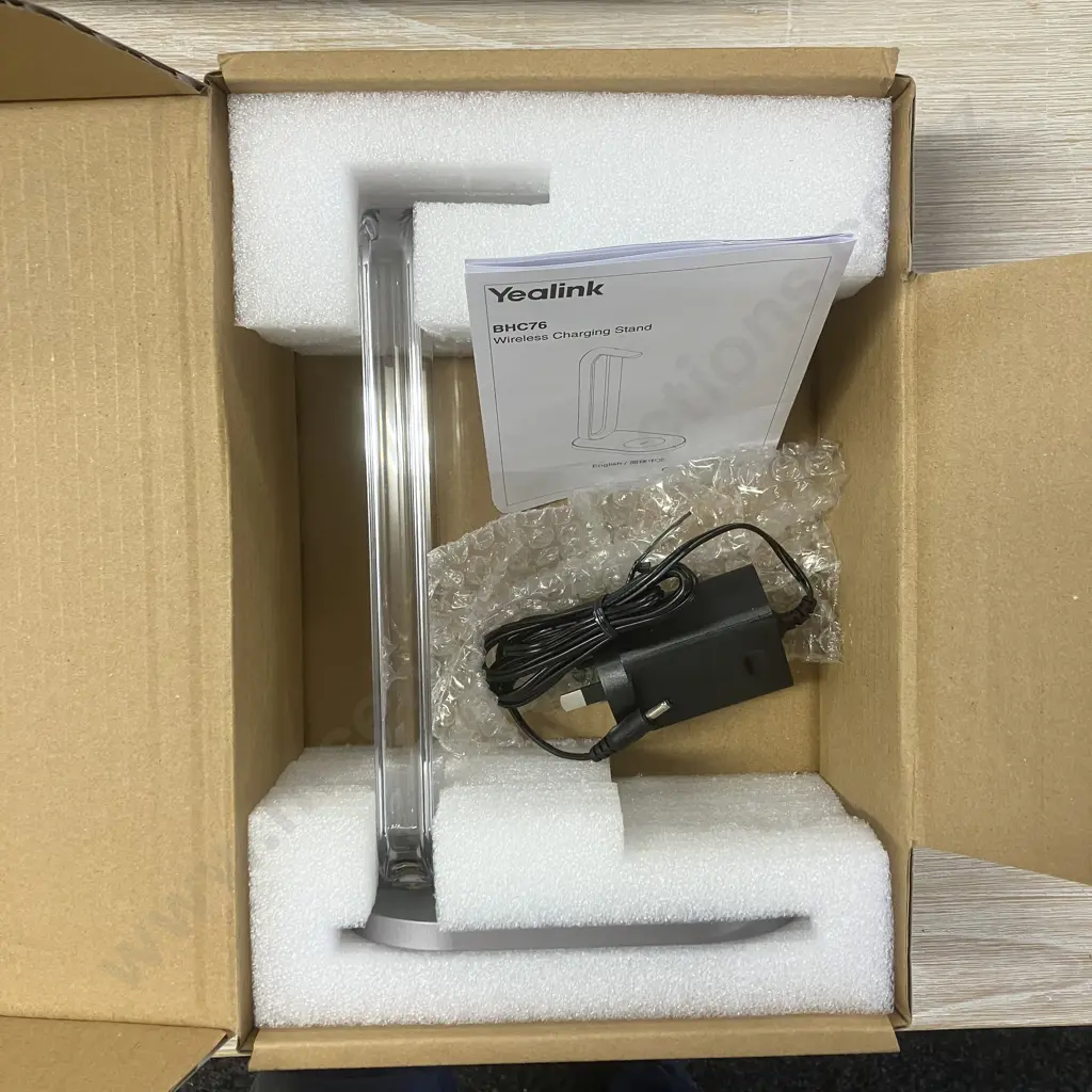 Yealink BHC76 Wireless Charging Stand - Boxed Image 1++