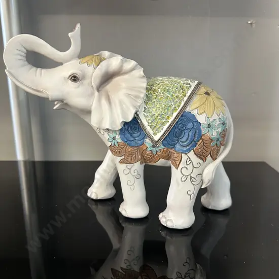 Decorative Elephants x4 H21,W23cm.