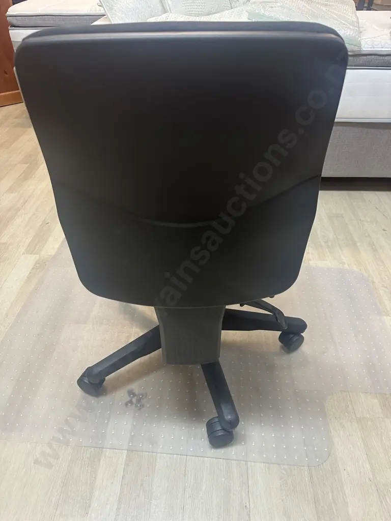 Black Buro Seating Double Lever Gas Lift Chair  Image 1++
