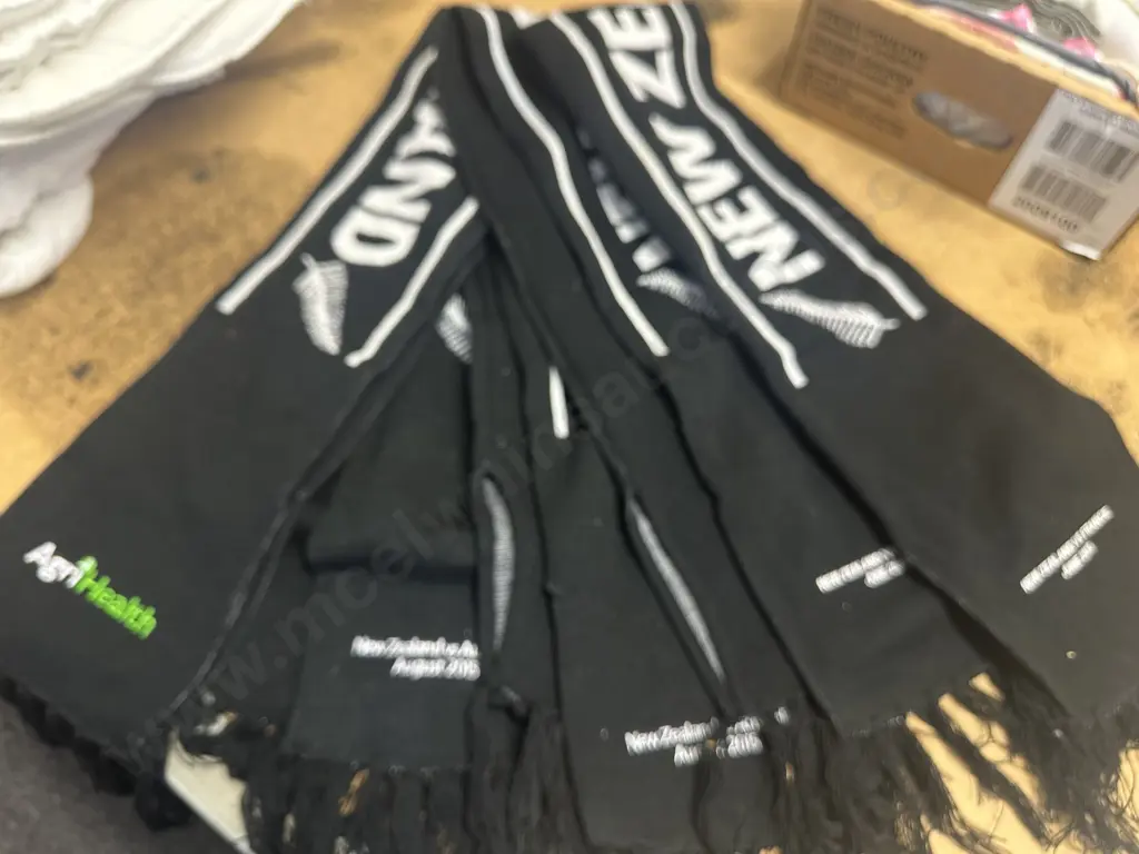Selection of New Zealand  VS France 2013 & 2015 Scarves Image 1++