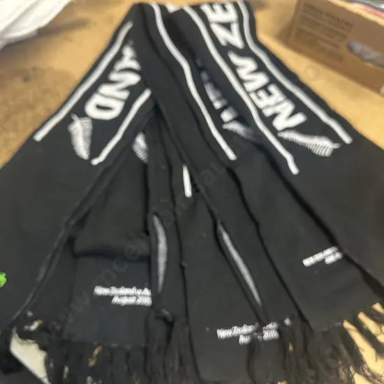 Selection of New Zealand  VS France 2013 & 2015 Scarves
