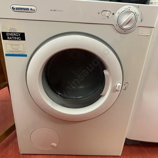 Simpson 4Kg EziLoader Clothes Dryer