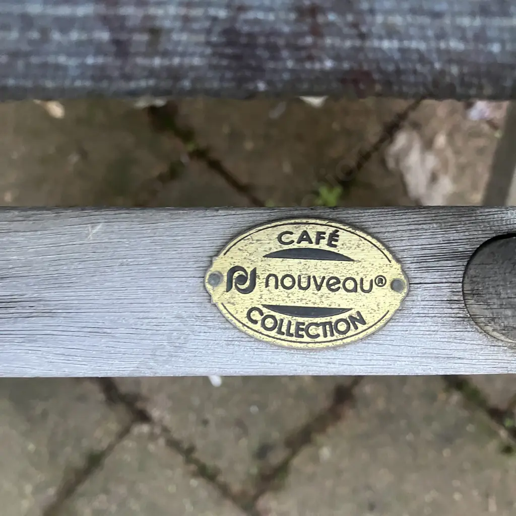 Pair of Nouveau Cafe Collection Directors Chairs Image 1++