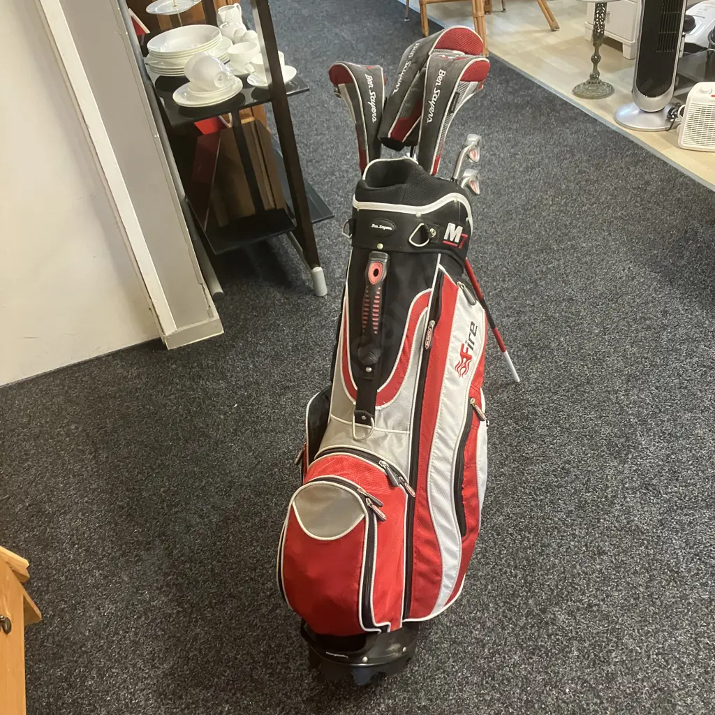 Ben Sayers M7 Fire Golf Set With Bag & Proline Putter - Left Hand Image 1++