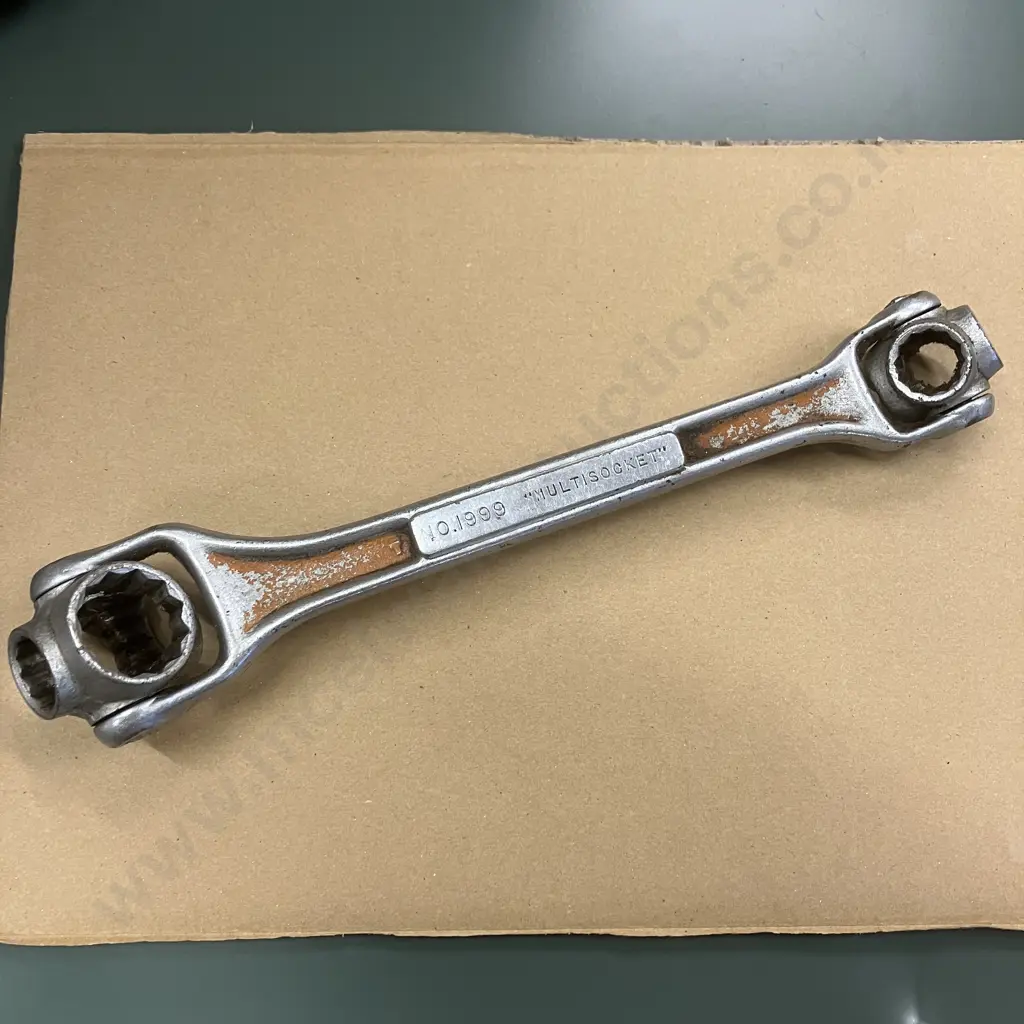 1930s Vintage J. H. Williams & Co USA MultiSocket 8 in 1 Wrench No. 1999 Image 1++