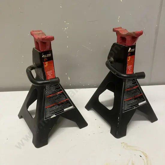 Team Mechanix 3 Ton Jack Stands, Pair of