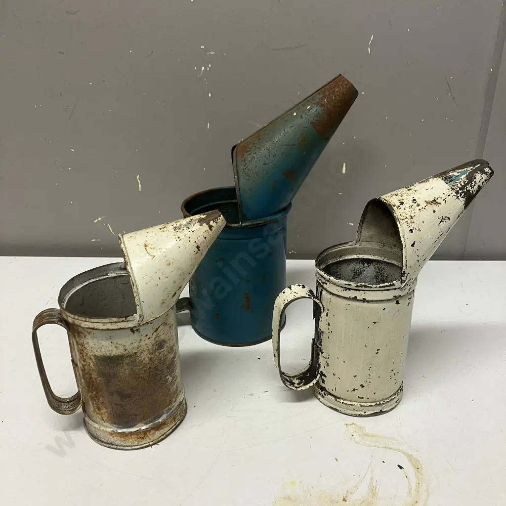 Three Vintage Oil Pourers Image 1++
