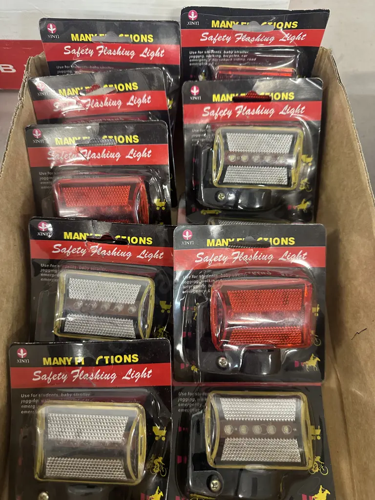 Safety Flashing Lights Box Lot Image 1++