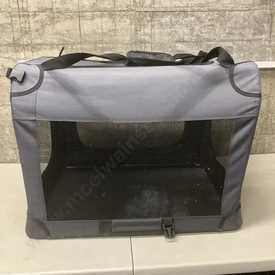Fabric Animal Crate. H51 W70 D52cm
