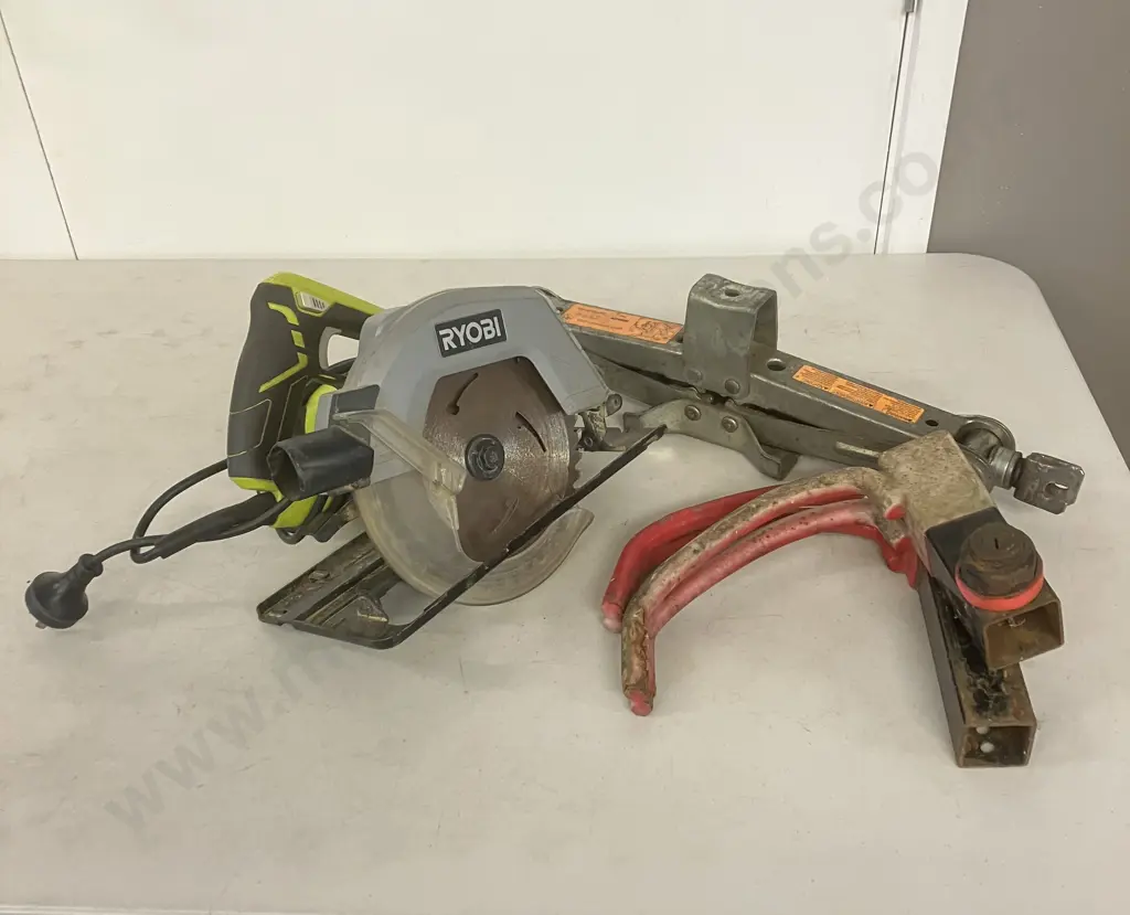 Ryobi Skilsaw, Nissan 1400Kg Scissor Jack Etc Image 1++