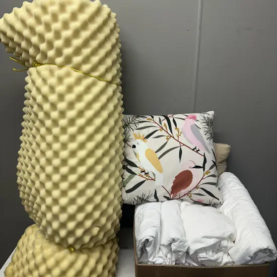 Coverlet, Foam Topper, Single Sheets Etc