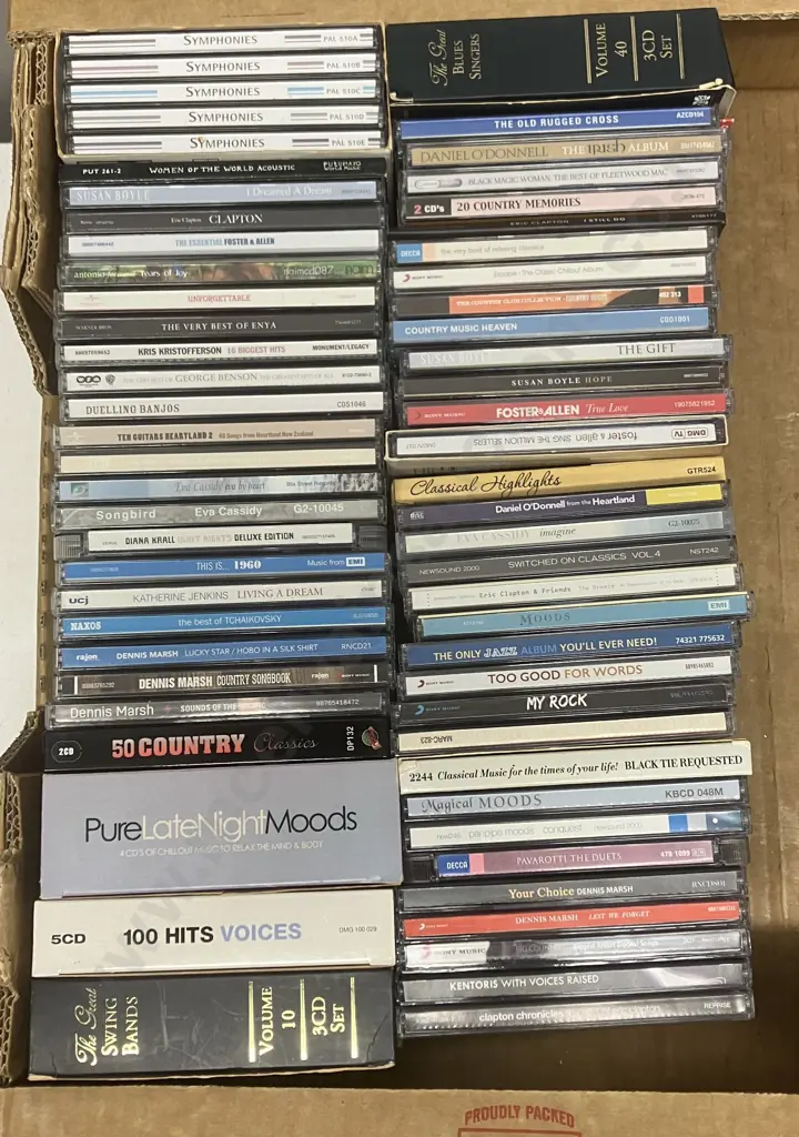 Box Lot Assorted CDs Image 1++