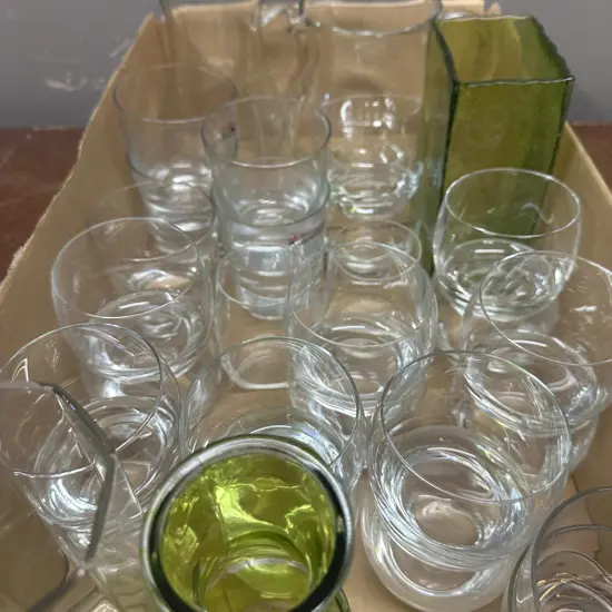 Selection of Glassware Including Maxwell Williams, Vases Etc