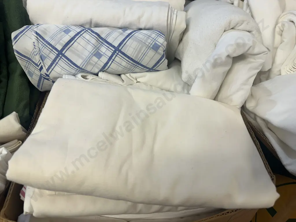 Large Selection of Sheets, Pillow Cases Etc - 3 x Boxes Of Image 1++