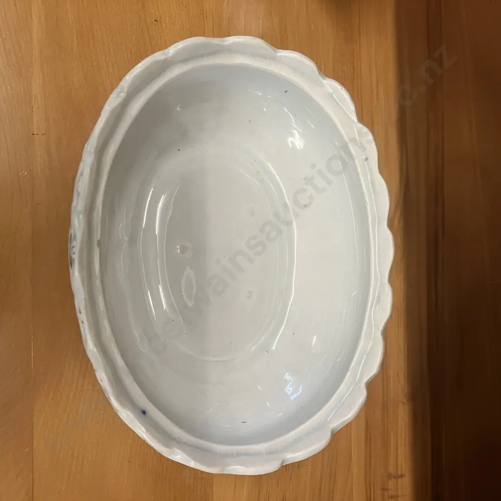 Antique Victorian Staffordshire Bisque Porcelain Hen On Nest Covered Tureen. 20 x 23cm Image 1++