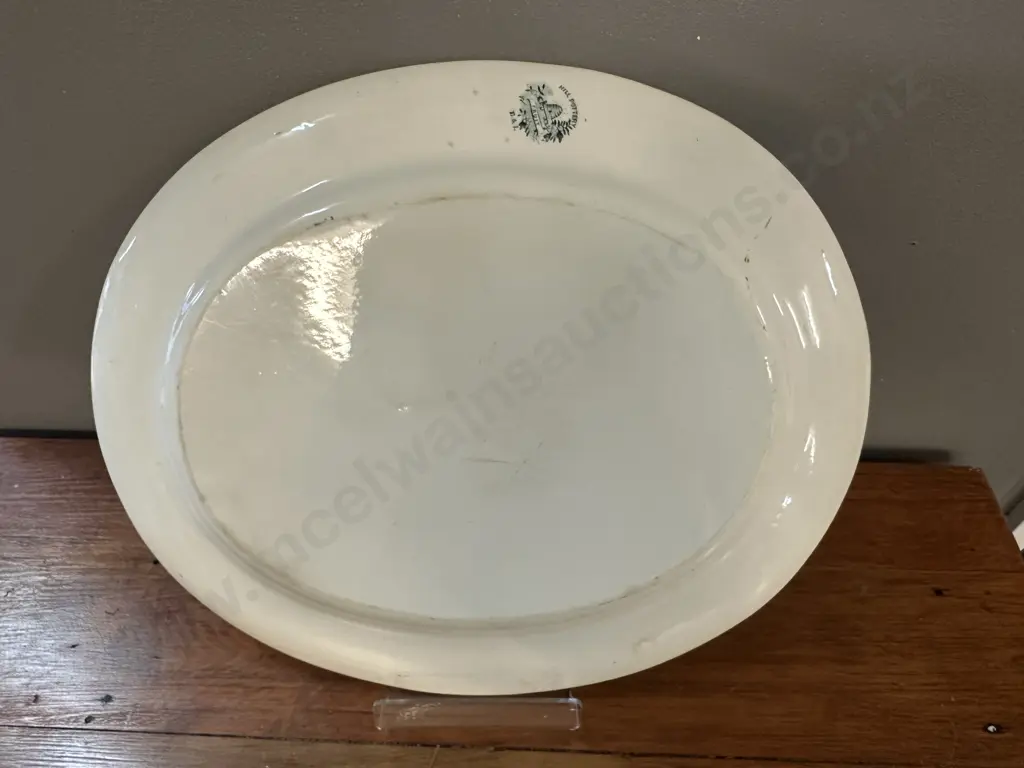 Hill Pottery Fruit Platter W46,D37cm. Image 1++