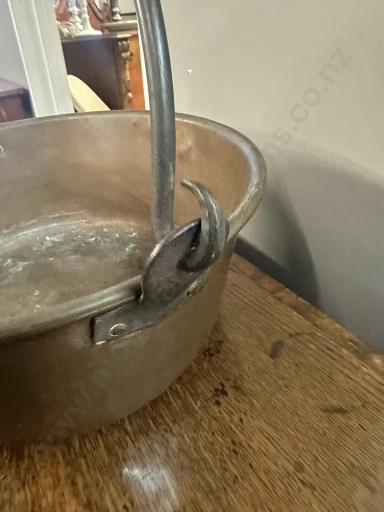 Copper Preserving/Jam Pan. 16 x 38cm Image 1++