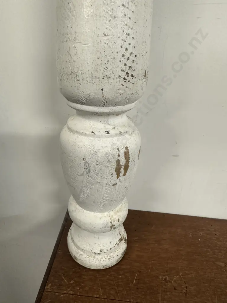 Antique Wood Finial. H71cm Image 1++