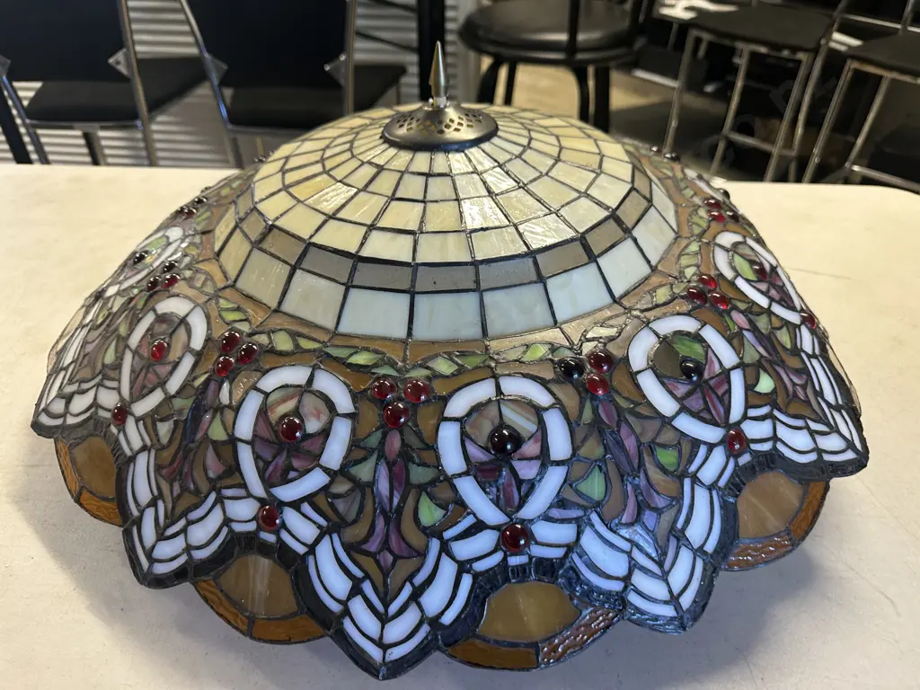 Tiffany Style Pendant Lamp Shade Stained Glass  Image 1++