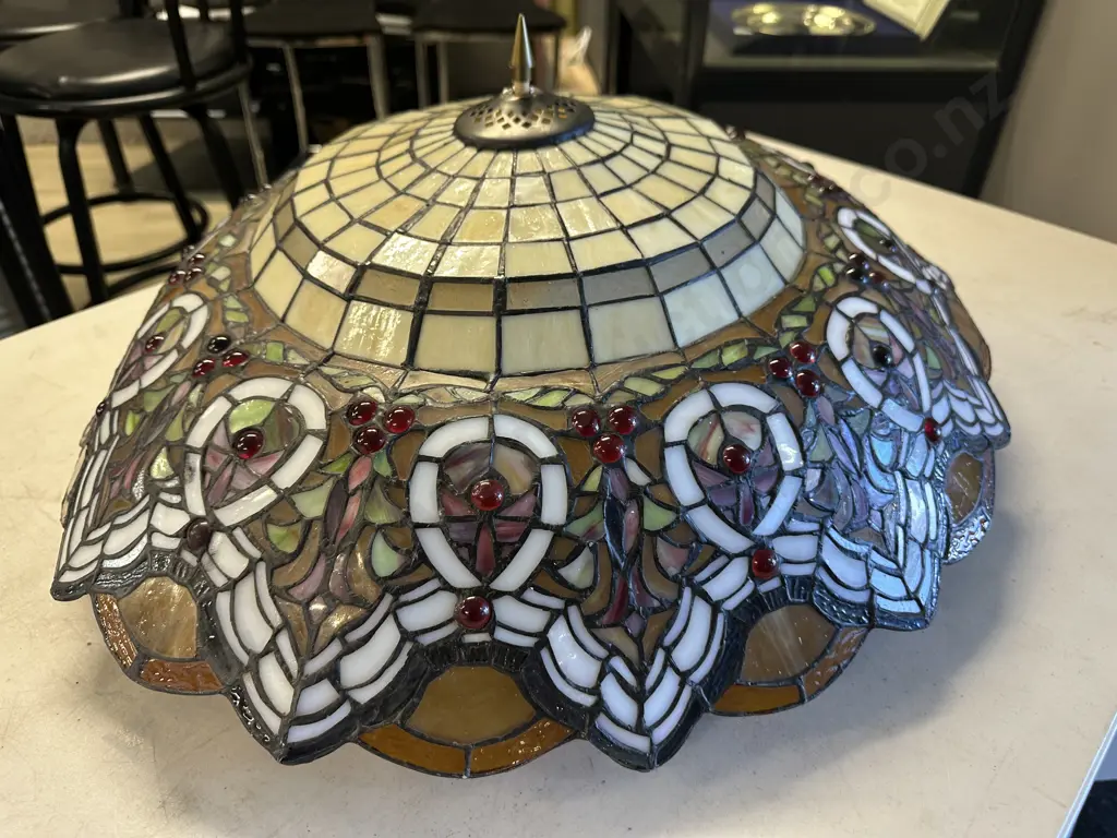 Tiffany Style Pendant Lamp Shade Stained Glass  Image 1++