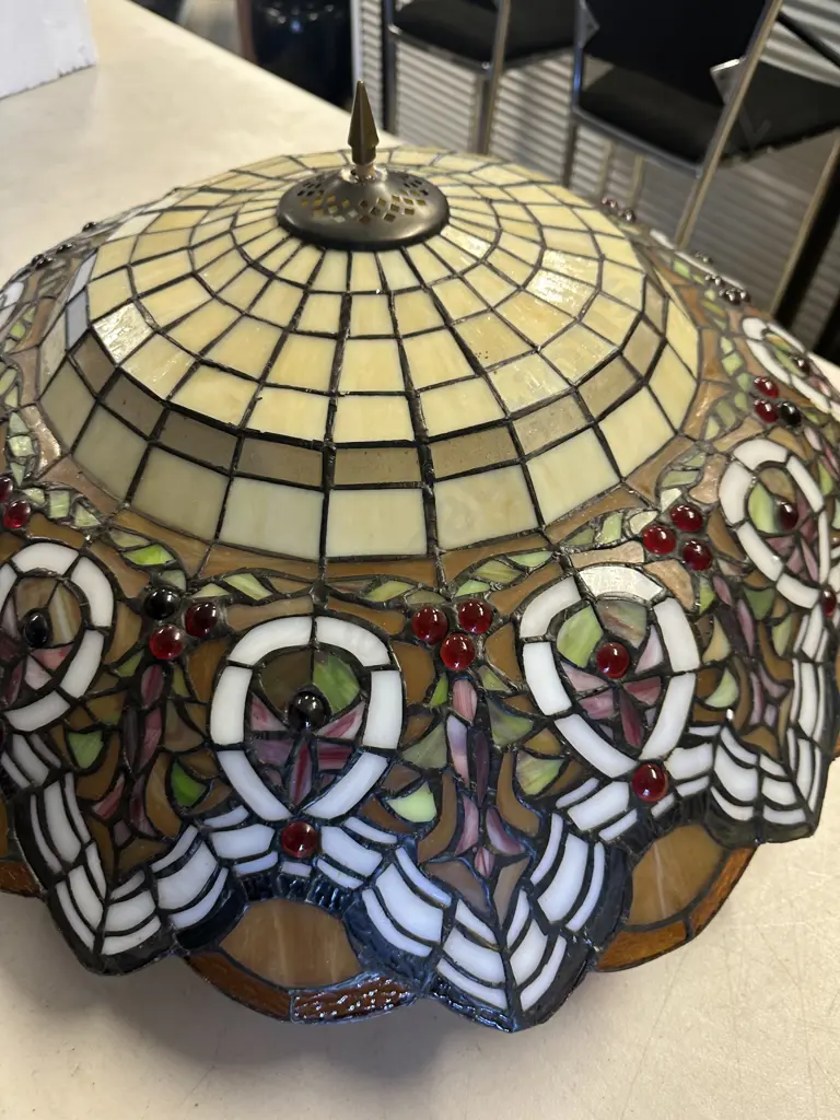 Tiffany Style Pendant Lamp Shade Stained Glass  Image 1++