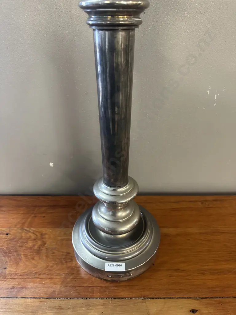 Ralph Lauren Large Hurricane Candle Holder With Candle Image 1++