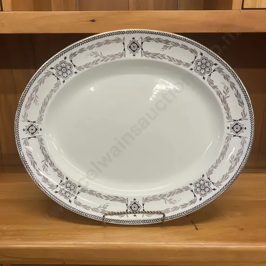 Large Vintage 1930s' Burleigh Ware 'Radford' 50 x 37cm Serving Platter