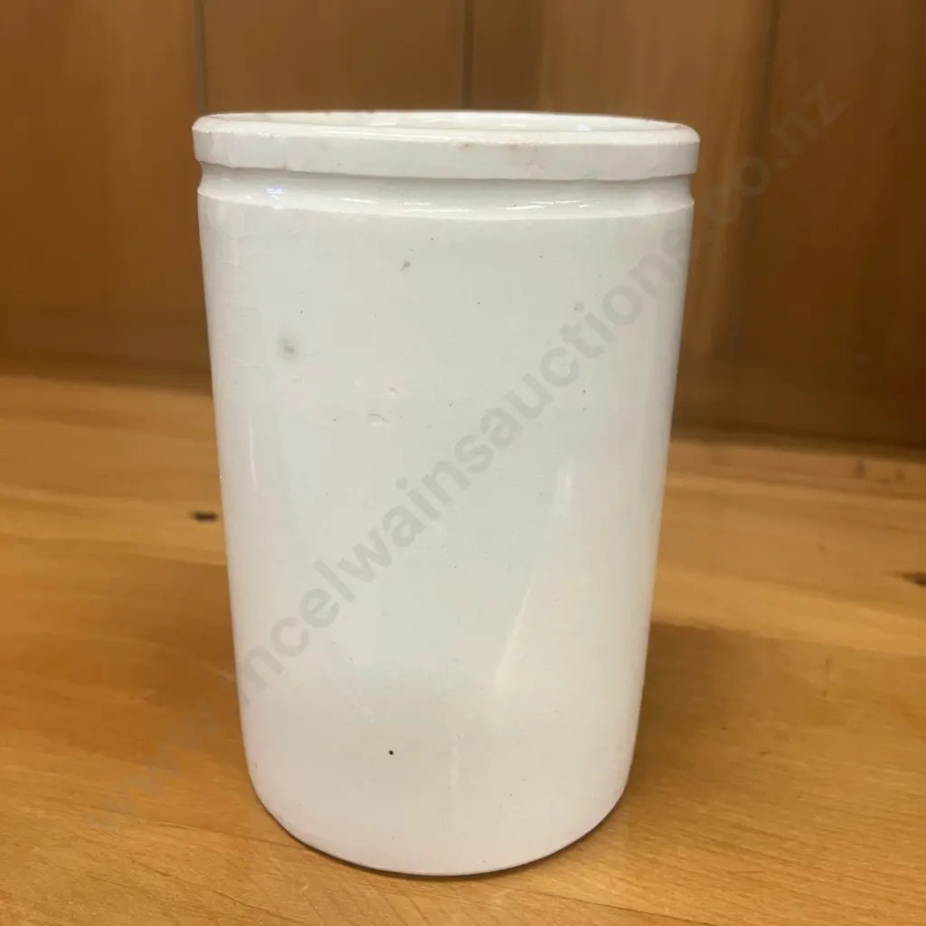 Rare "International Stores Original Seville Orange Marmalade" 2-pound Thin Pot. 1800s' Ironstone. 11 x 7.5cm Image 1++