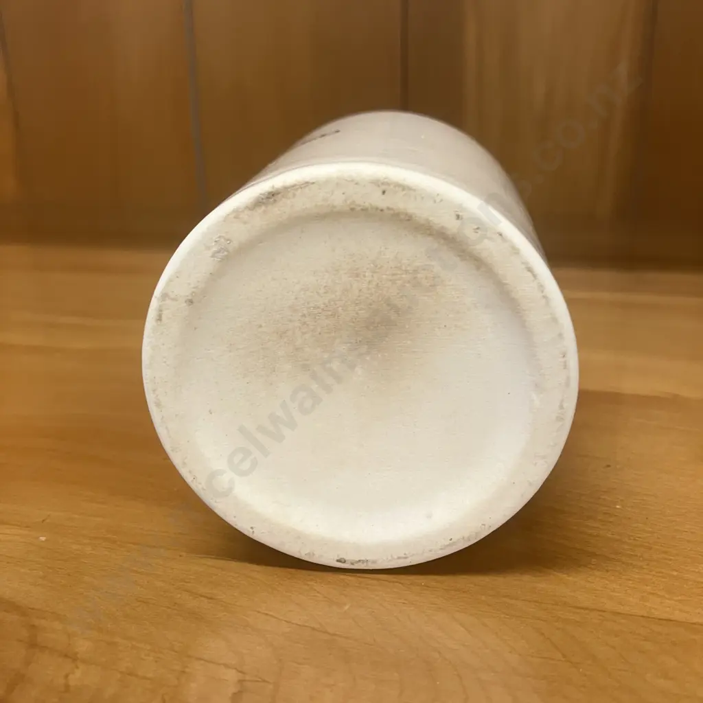 Antique Cumberland Brandy Flavoured Butter Pot – English Advertising Jar, c1900. 9.5 x 7cm Image 1++