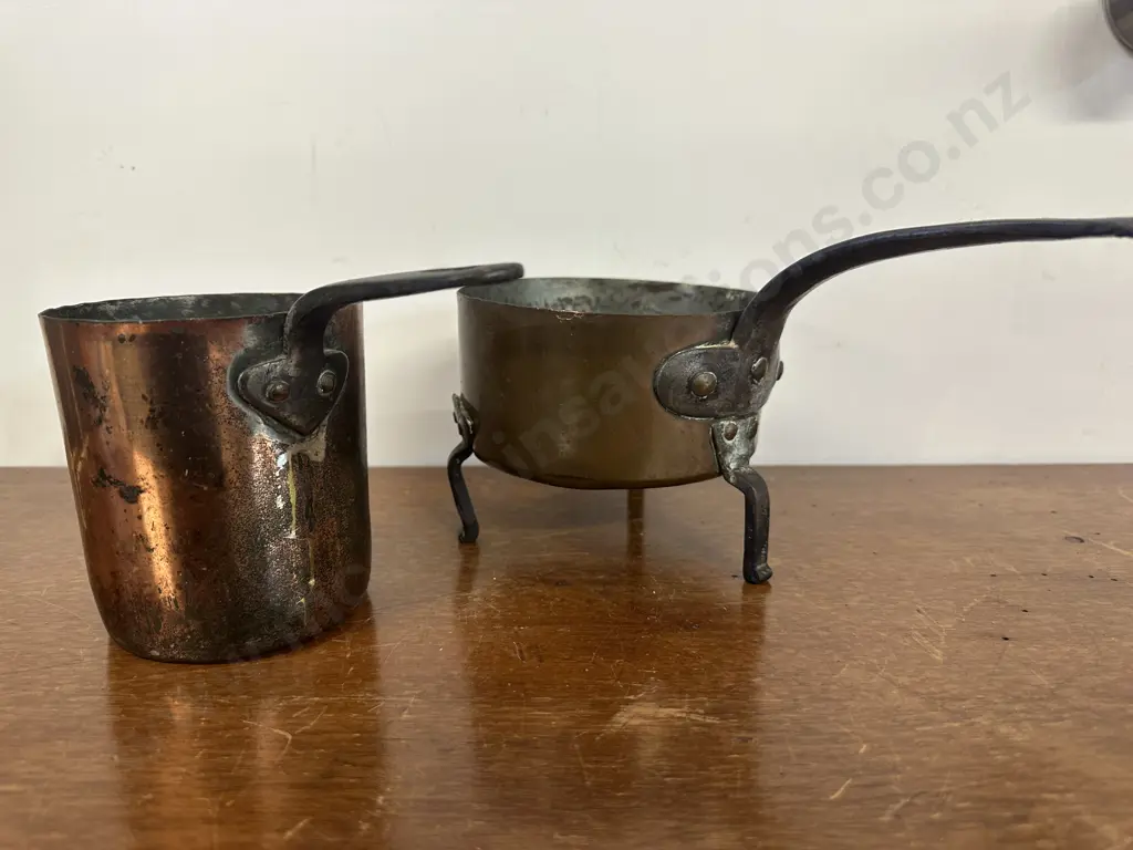 Vintage Copper Sauce Pans  Image 1++