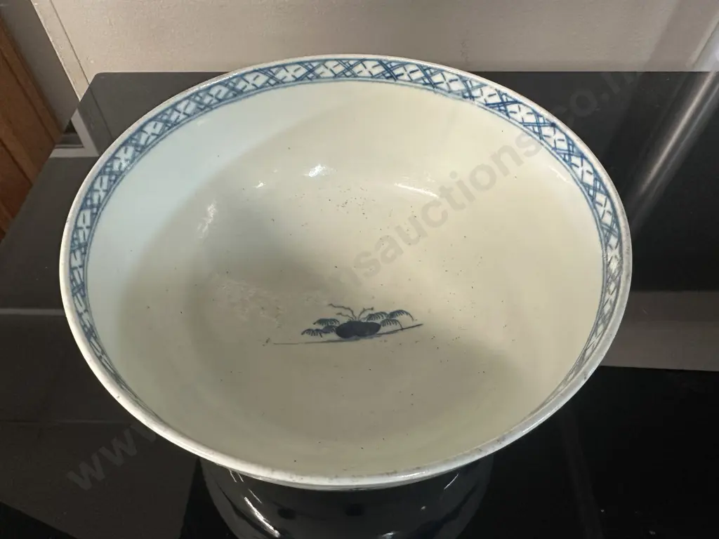 Antique Chinese Footed Cannon Ball Bowl. 8 x 17cm Image 1++