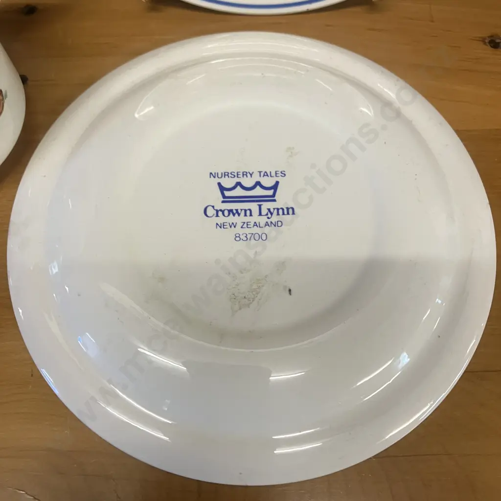 Vintage Crown Lynn Sesame St Plate & Nursery Tales Plate & Bowl, Paddington Plate Etc Image 1++