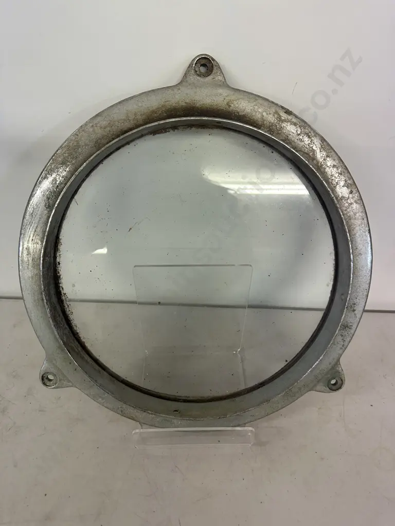Vintage Aluminum Port Hole Dia38cm. Image 1++