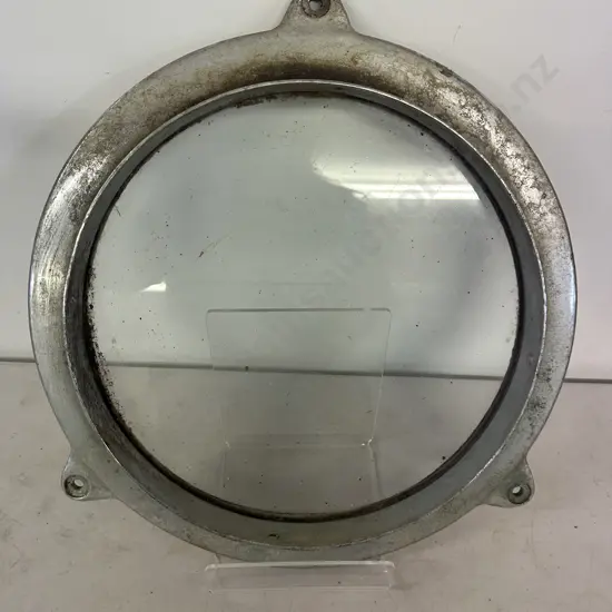 Vintage Aluminum Port Hole Dia38cm.
