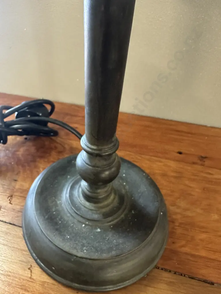 Eunice Taylor Table Lamp With Cream Shade H51cm. Image 1++
