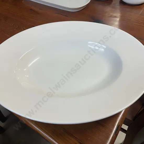 Large Oval  Italian Ceramic Bowl L52,D43cm. 