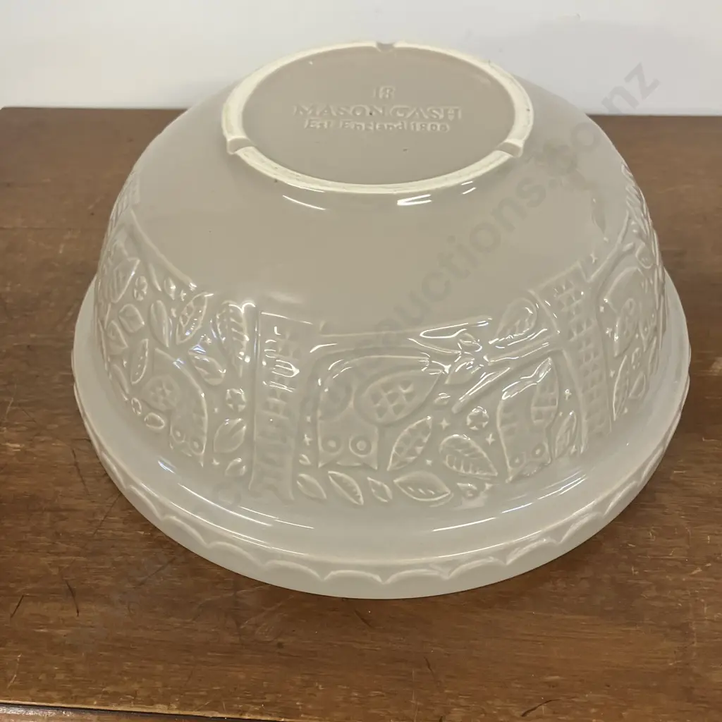 Mason Cash ‘In The Forest’ Stone Owl 18 Mixing Bowl 28cm Image 1++